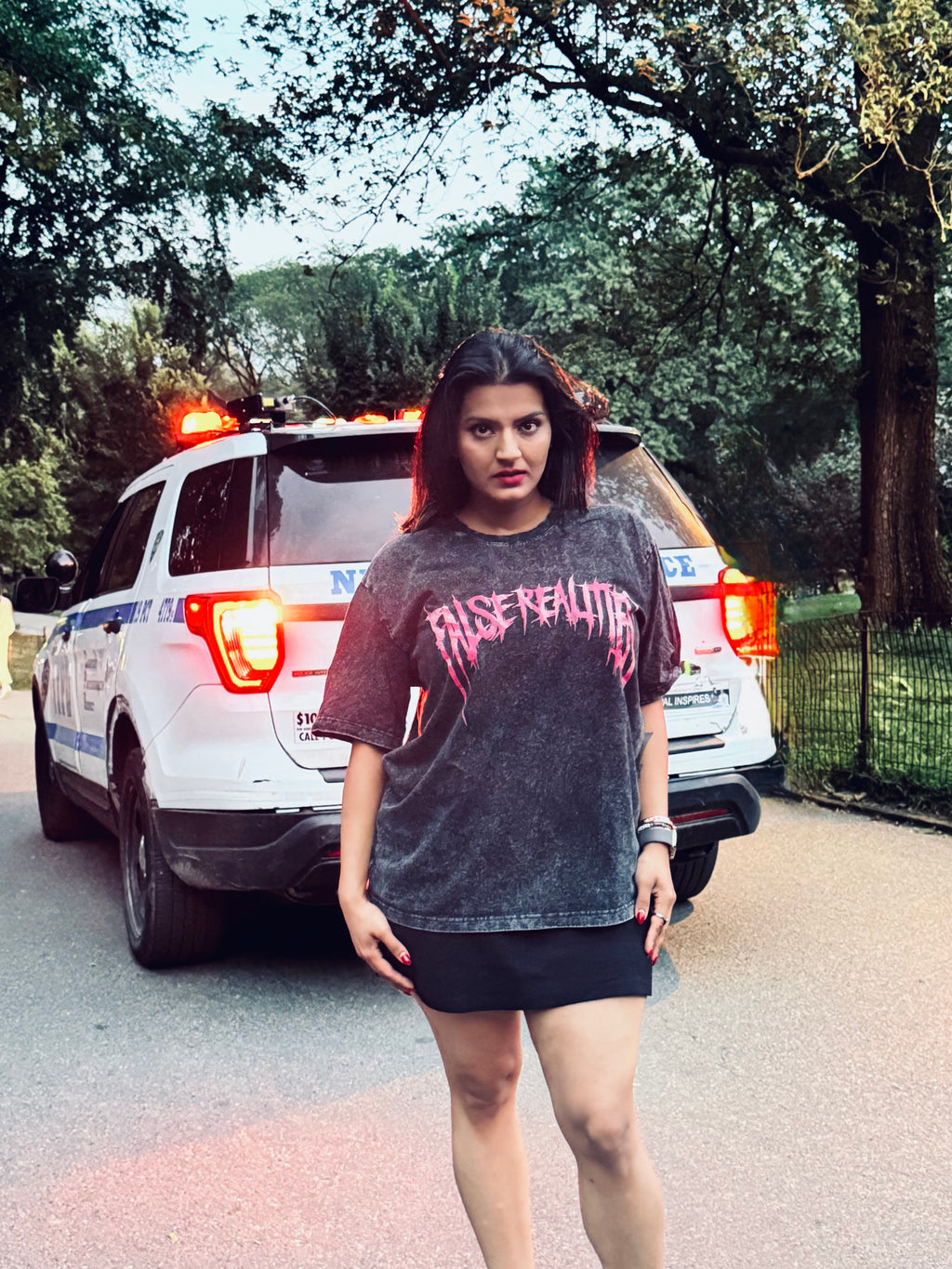 FALSE REALITIES Classic Logo T-Shirt