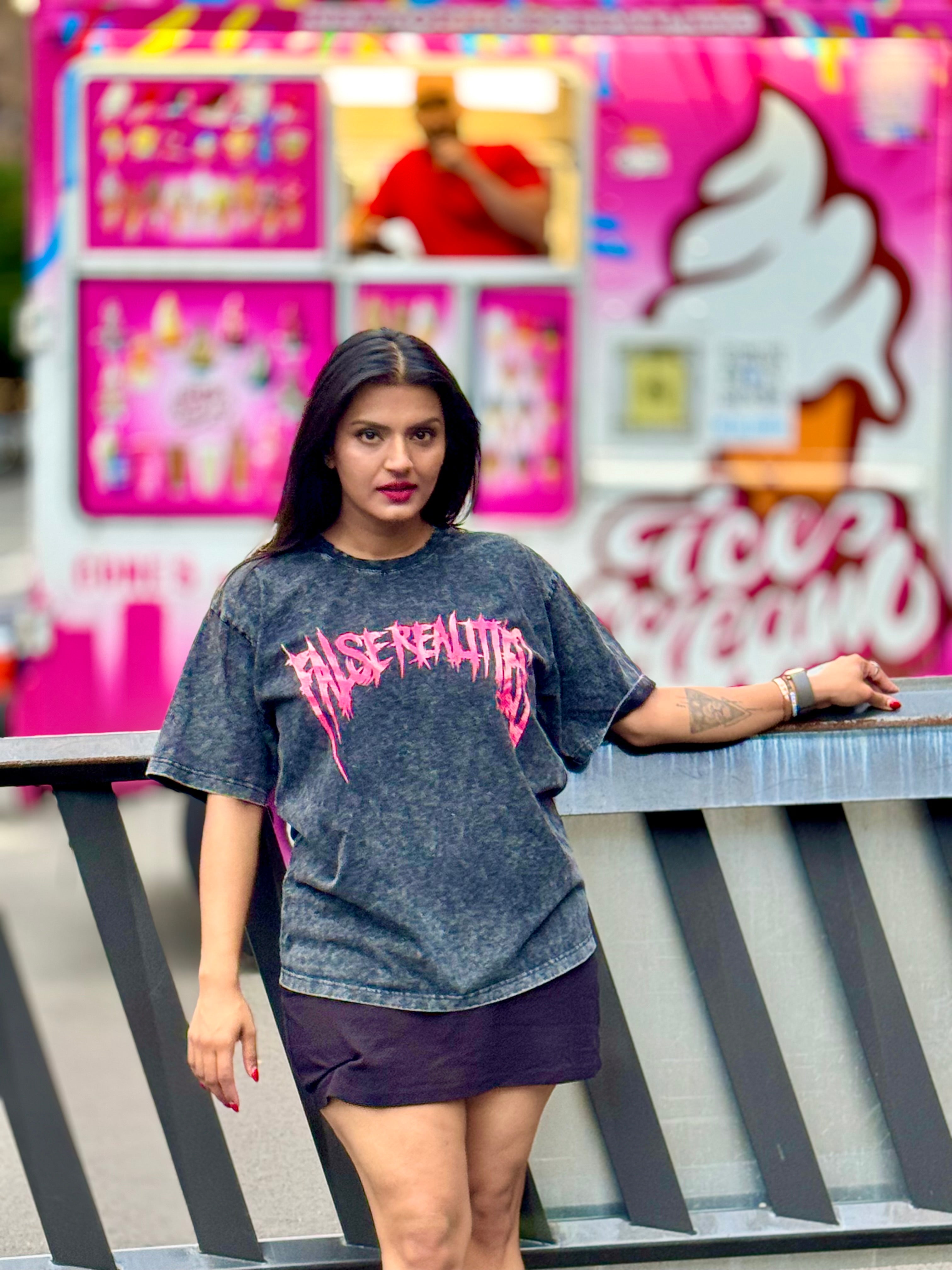 FALSE REALITIES Classic Logo T-Shirt